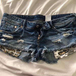 Jean shorts